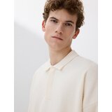 Reserved - Polo-džemper - krem | shoptok.hr