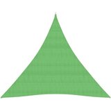  Senčno jadro 160 g/m² svetlo zeleno 6x6x6 m HDPE, (20965297) | Shoptok.si