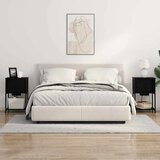  Noćni ormar Crni hrast 38 x 31 x 61 cm Konstruirano drvo | shoptok.hr