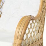 SOFA od prirodnog ratana i platna s jastukom | shoptok.hr