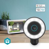 Nedis WIFICO41CBK - Pametna spoljašnja kamera 5V 4K 3840x2160p IP65 Wi-Fi Tuya | Eponuda.com