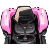 Traktor na akumulator s prikolico BLT-206 - roza | Shoptok.si