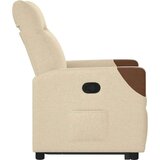  Naslonjač na podizanje od tkanine krem | shoptok.hr