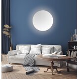 Mirrors and More Stensko ogledalo z lučjo ø 60 cm Luna – | Shoptok.si