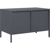 vidaXL TV ormarić antracit 68x39x43,5 cm hladno valjani čelik | shoptok.hr