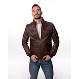 La Force Fashion muška kožna jakna ted - braon | Eponuda.com