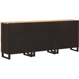 Strani šal 3 pcs Rjava 60 x 33 x 75 cm Masiven les manga, (5000162942) | Shoptok.si