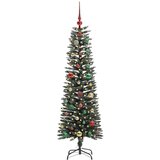 vidaXL Umestno božično drevo med 150 LED Zelena 43 x 43 x 150 cm | Shoptok.si