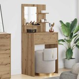 vidaXL Toaletne mize za spalnice Umetni hrast 80 x 39,6 x 135 cm | Shoptok.si