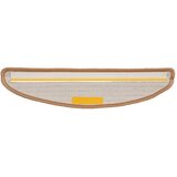  Prostirke za stepenice 10 kom 56x17x3 cm bež poluokrugle | Shoptok.si