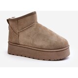 Kesi Women's platform snow boots with fur lining, green Xamella | Shoptok.si