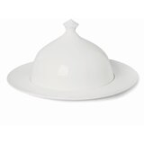 Le Coq okrogel krožnik s pokrovom Talia 33xh18cm, bel, porce Cene