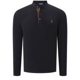 Dewberry V4009 MENS SWEATSHIRT-PLAIN BLACK | shoptok.hr
