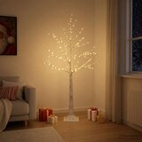  Božićno drvce breza Bijela 25 x 25 x 210 cm Plastika | shoptok.hr
