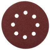 Brusni papir 125mm P80 na čičak sa rupama 50/1 Alu oxide ( 19561 )