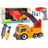  Crtani kamion s dizalicom za rastavljanje diy orange | shoptok.hr