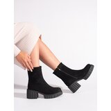 GOODIN Women's black platform ankle boots | shoptok.hr