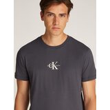 Calvin Klein Jeans Majica temno siva / bela | Shoptok.si