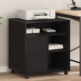  Držač za printer Crni hrast 60 x 50 x 67 cm Konstruirano drvo | shoptok.hr