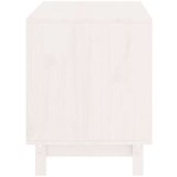 vidaXL Pasja uta bela 60x45x57 cm trdna borovina | Shoptok.si