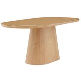 Venture Home Castor ovalni blagovaonski stol 200 × 90 cm, prirodna boja drva | shoptok.hr