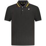 K-Way Mu&amp;scaron;ka Crna Polo Majica Kratkih Rukava Slike