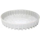 Bijeli kalup za pečenje od zemljanog posuđa Fattoria, ⌀ 27 cm