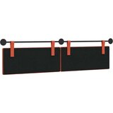  Držeće uzglavlje Zidne Crvena narančasta 210 x 55 x 5 cm - Crvena narančasta 200 cm bez LED | shoptok.hr