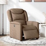 Maison Chic Električni naslanjač - Relax naslanjač rjavo blago, (22061915) | Shoptok.si