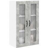  Zidni kuhinjski ormarić s policom Beton siva 60 x 31 x 100 cm | shoptok.hr