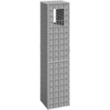 vidaXL gabionska stupna košara 40 x 40 x 180 cm željezna Cijene