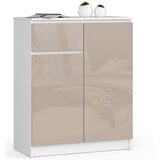 AKORD KOMODA K80 2D 1SZ CLP CAPPUCCINO GLOSS, (21703002) | Shoptok.si