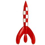 Moulinsart Figura - Tintin, Moon Rocket, L Cene