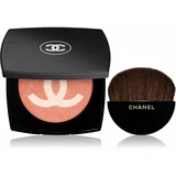 Chanel Douceur D’équinoxe Exclusive Creation kompaktno rumenilo sa četkicom i zrcalom nijansa 797 Beige Et Corail 9 g
