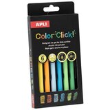 Apli Set klik kemijskih olovaka u 6 boja – Zlatna jesen 20644 | shoptok.hr