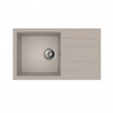 Minotti Granitna sudopera MILO RETTO 78x46 Pure sand sa sifonom | ePonuda.com