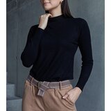 Gemre Black classic loose-fit sweater Essana | Shoptok.si