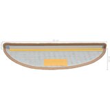  Otirači za stepenice 10 kom 65 x 21 x 4 cm bež | shoptok.hr