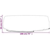  Navlake za okruglu ležaljku 2 kom 8 ušica Ø 188 x 50 cm | shoptok.hr