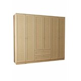 Hanah home Hanah Kućni ormar Baru 6 182, 206 x 182 x 52 cm, bež | Eponuda.ba