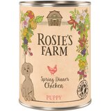  Varčno pakiranje Rosie's Farm Puppy 24 x 400 g - Piščanec | shoptok.hr