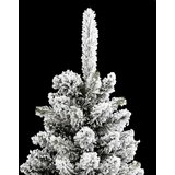 vidaXL Umestno božično drevo med 150 LED Zelena in bela 120 cm | Shoptok.si