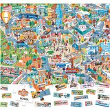 Headu otroška sestavljanka za učenje angleških besed city | Shoptok.si