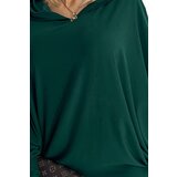 Numoco Dress with batwing sleeves and hood | ePonuda.com