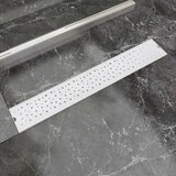 vidaXL Kanaleta za Tuš Mehurčki 730x140 mm Nerjaveče Jeklo Cene
