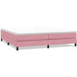 Box Spring krevet bez madracem ružičasti 200x210 cm samt | shoptok.hr