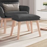  Tabure tamnosivi 45 x 29 5 x 35 cm od tkanine - Tamno siva 1 Svjetlosmeđa | shoptok.hr
