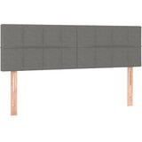  Okvir kreveta s oprugama i madrac svjetlosivi 140x200cm tkanina | shoptok.hr