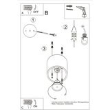  Sollux SL.0021 - Spot svetiljka ORBIS 1 1xGU10/10W/230V bela | Eponuda.com