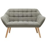 Bessagi Home dvosed monique, siva, velur | Shoptok.si
